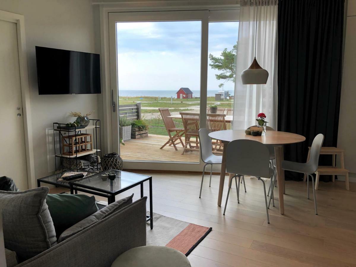 Superfint Boende Med Havsutsikt, Tofta Strand VBY 외부 사진